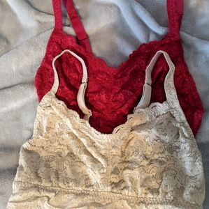 Cosabella Curvy Bralettes sz M
